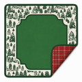 Winter Forest Double-Sided Mahjong Mat