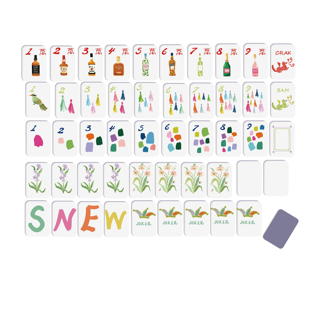 Cocktails Mahjong Tiles